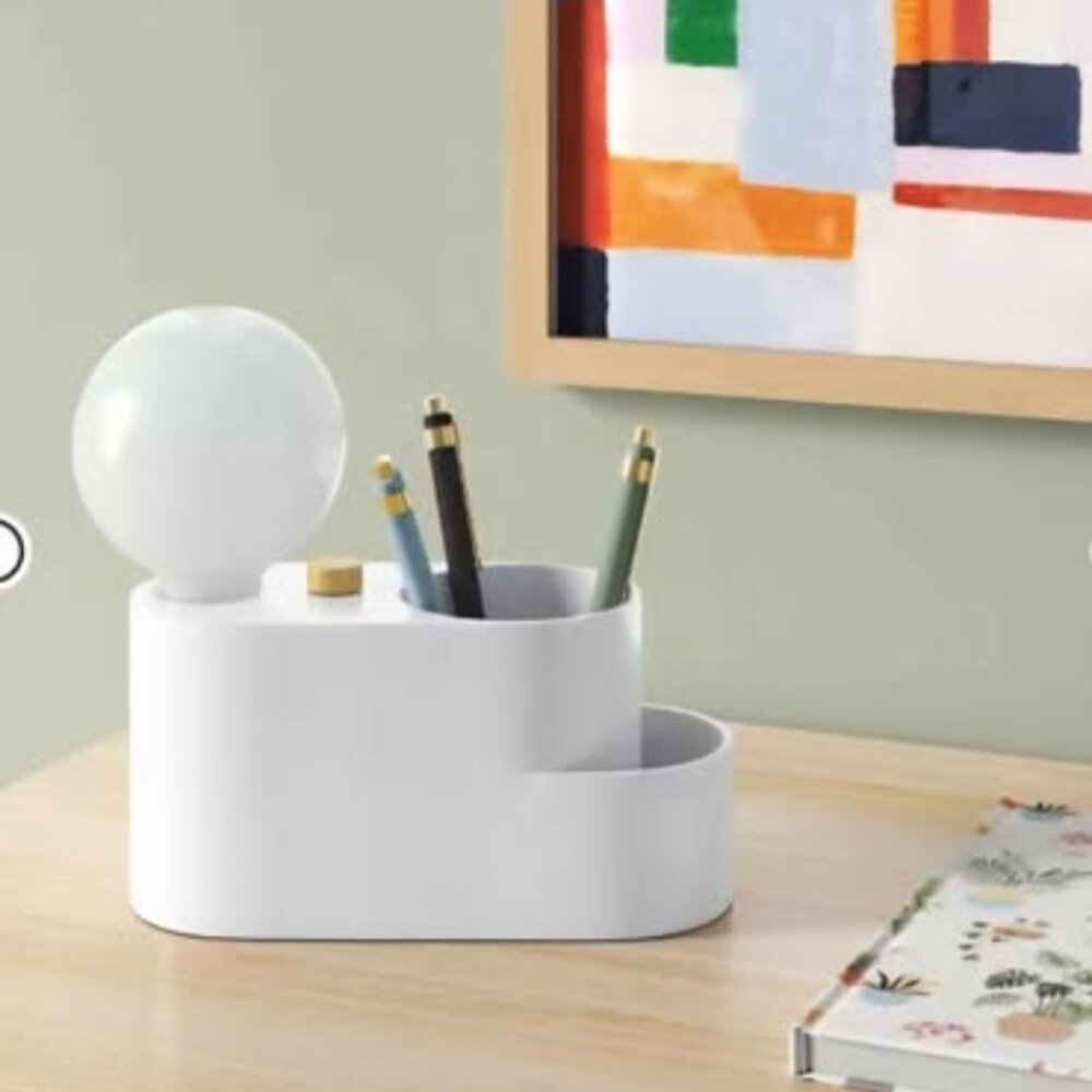 NEW Orb Shade Organizer Novelty Table Lamp - Room Essentials